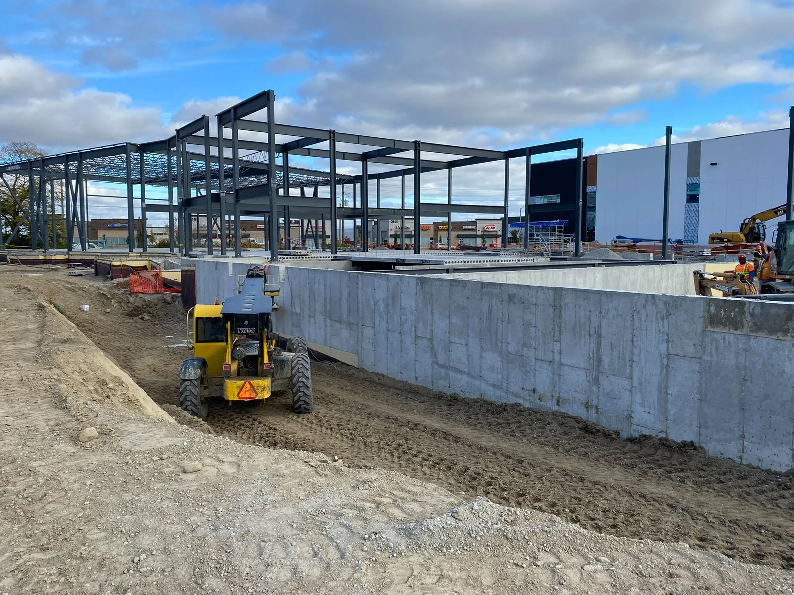 Foundations and structural work